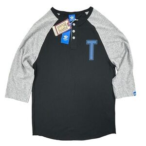 NWT- Adidas- Minnesota Timberwolves 3/4 sleeve T-shirt-‎ Small